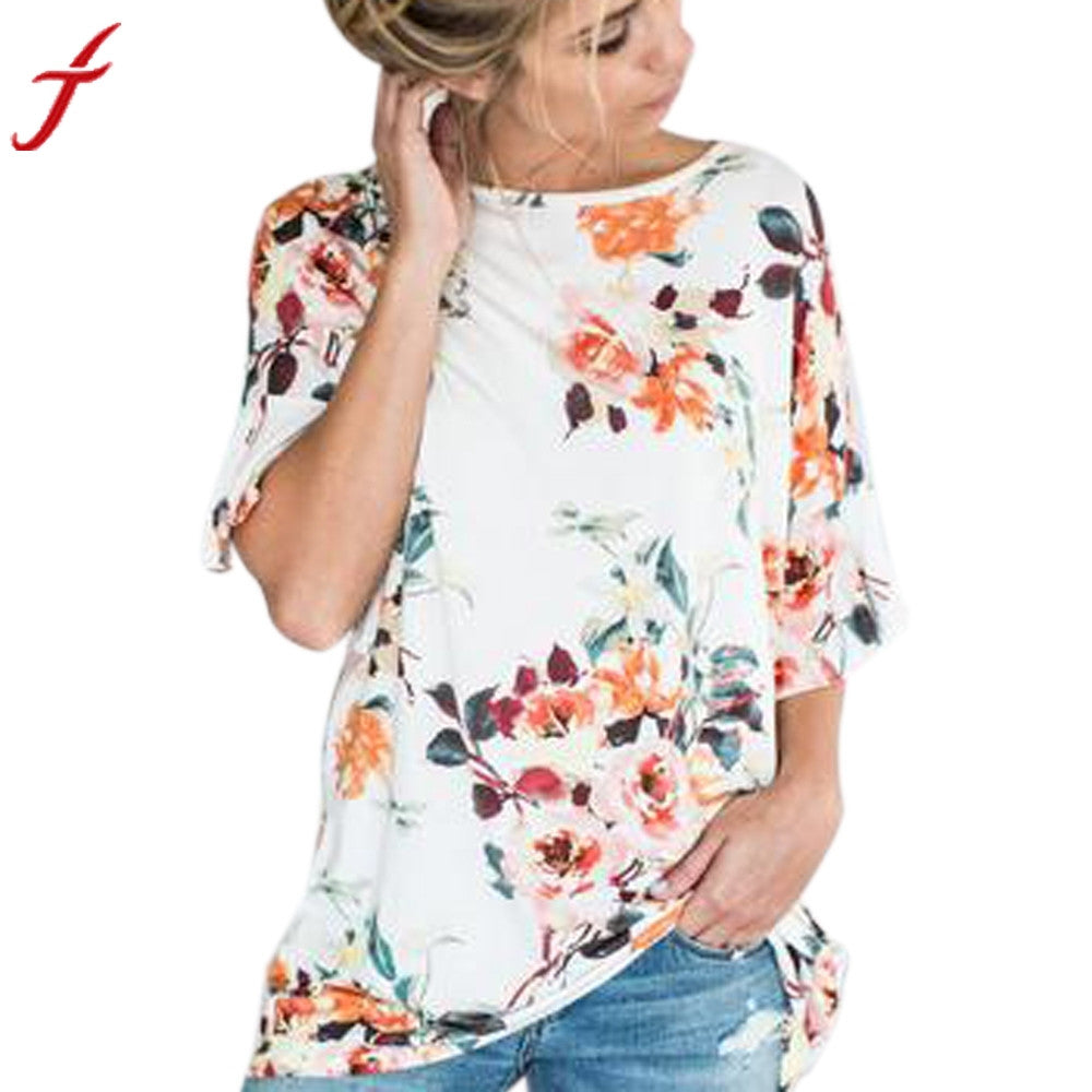 Floral Printing Blouse